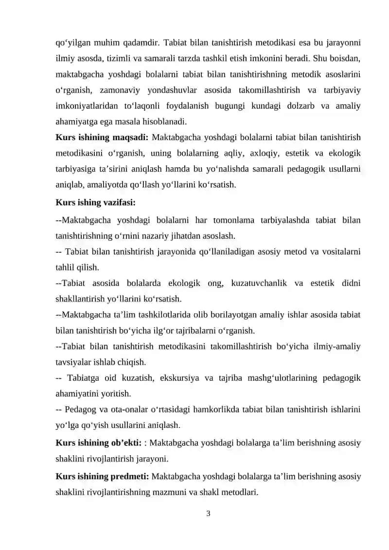 Tabiat bilan tanishtirish metodikasi 3