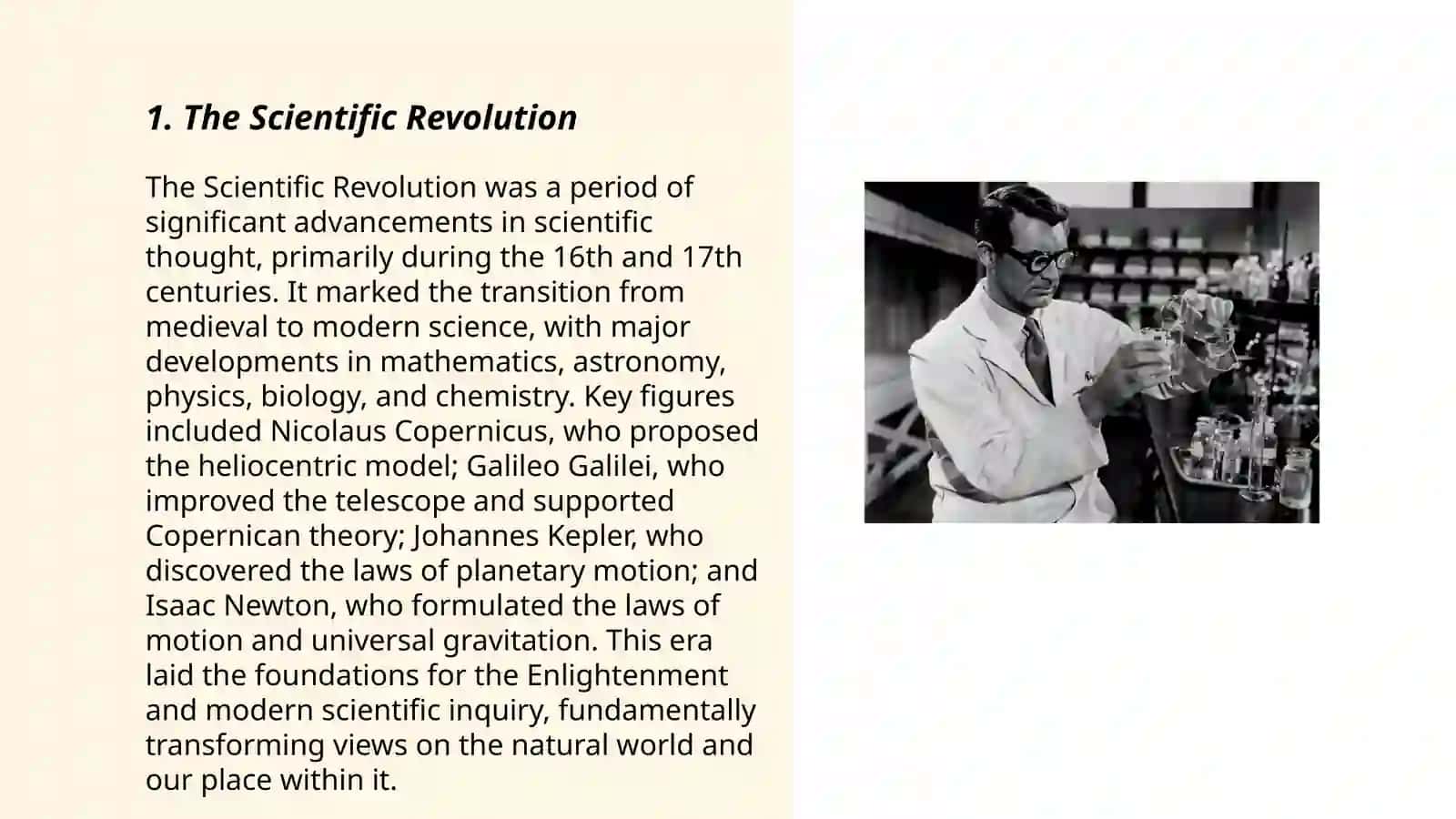 Scientists in history 3