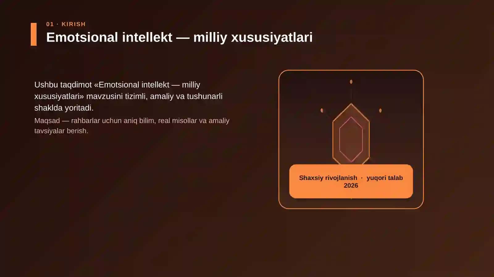 Emotsional intellekt — milliy xususiyatlari 3