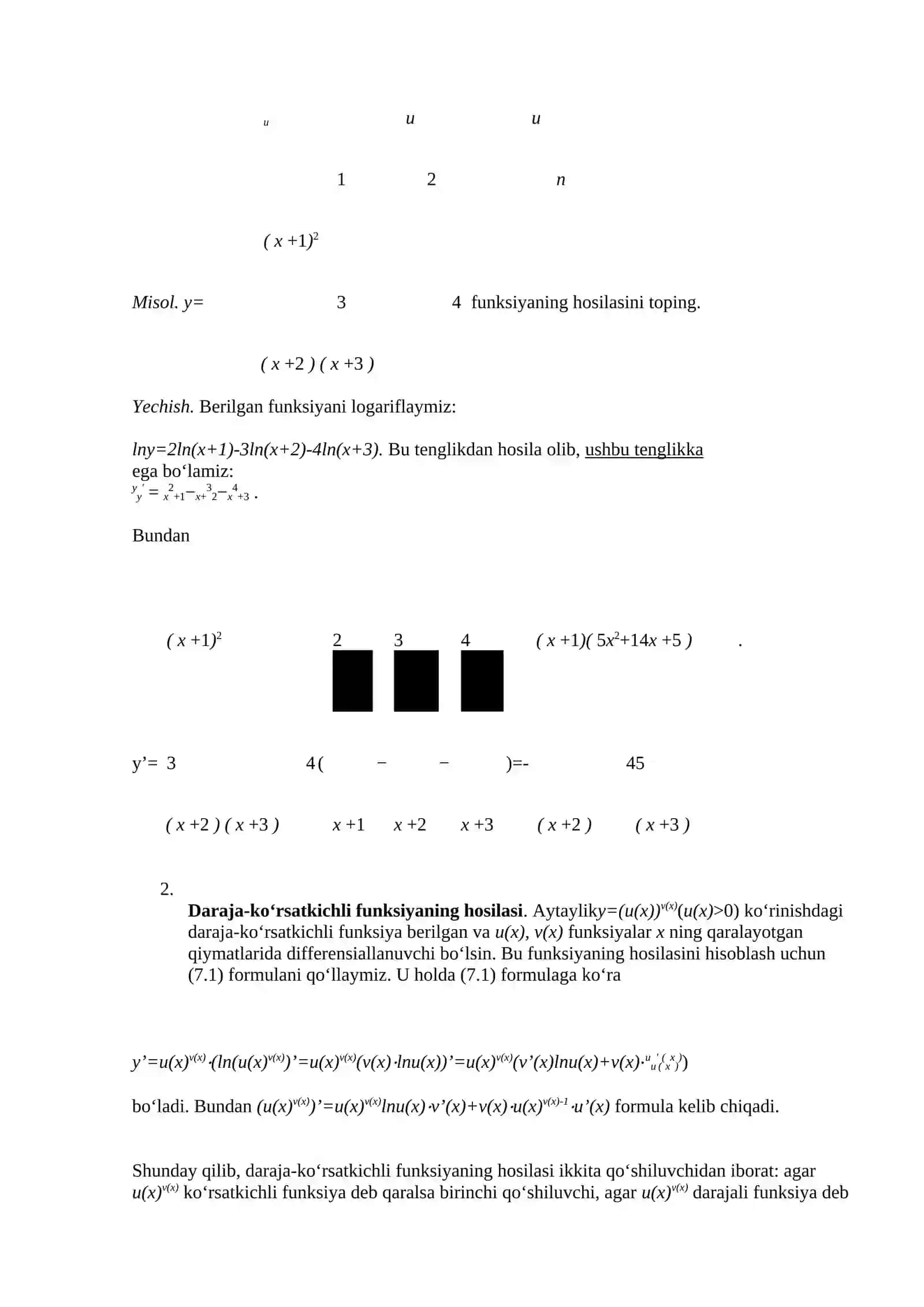 Matematika analizi 3