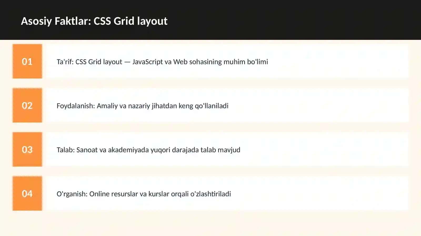 CSS Grid layout 3