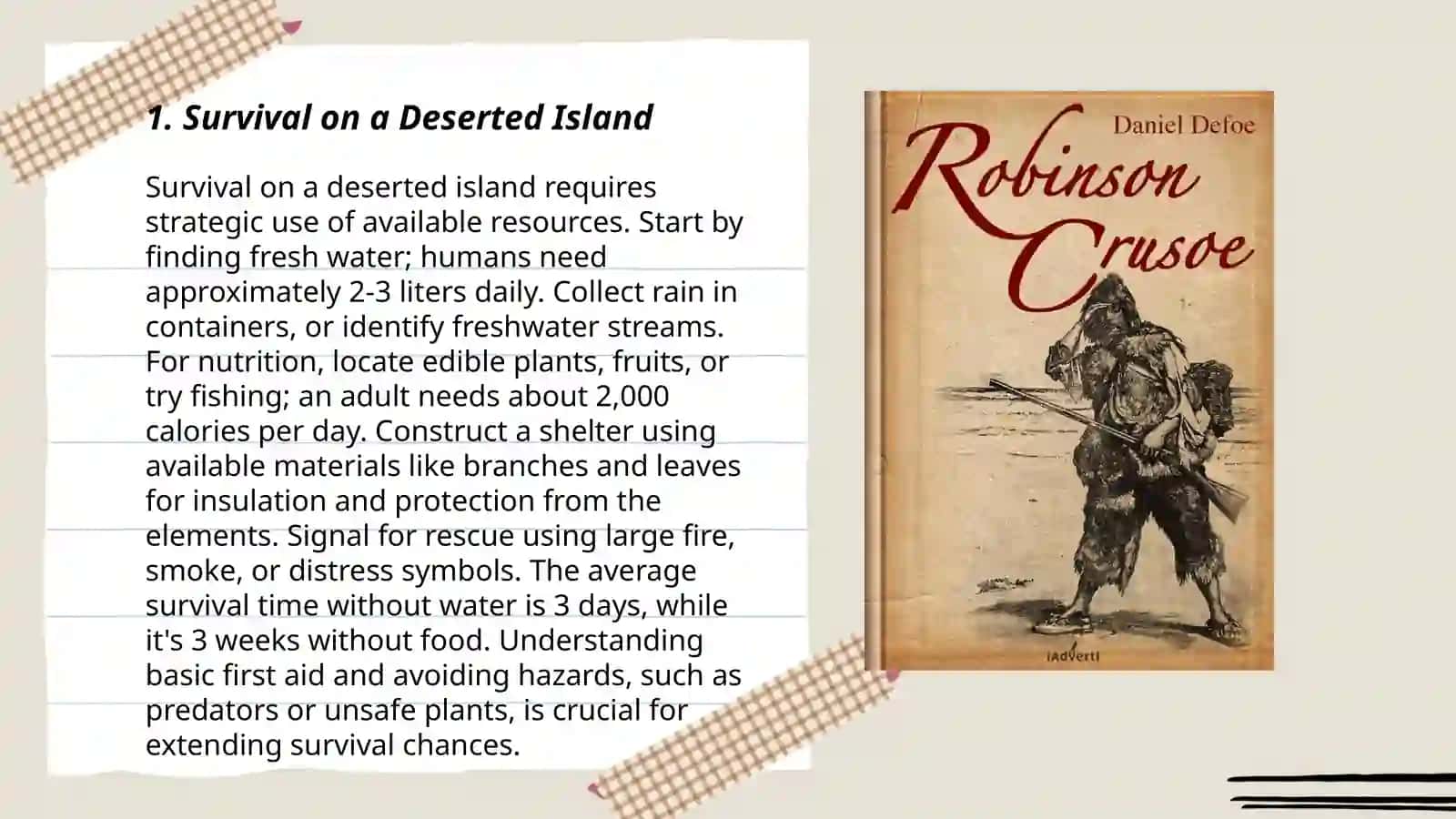 Robinson Crusoe 3