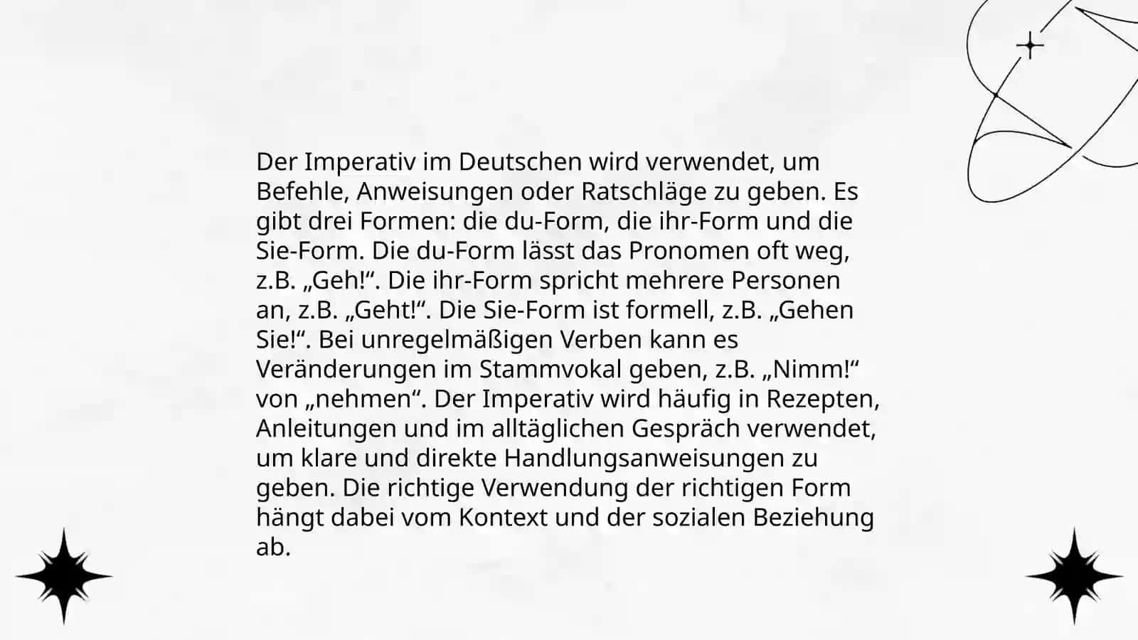 Imperativ 3