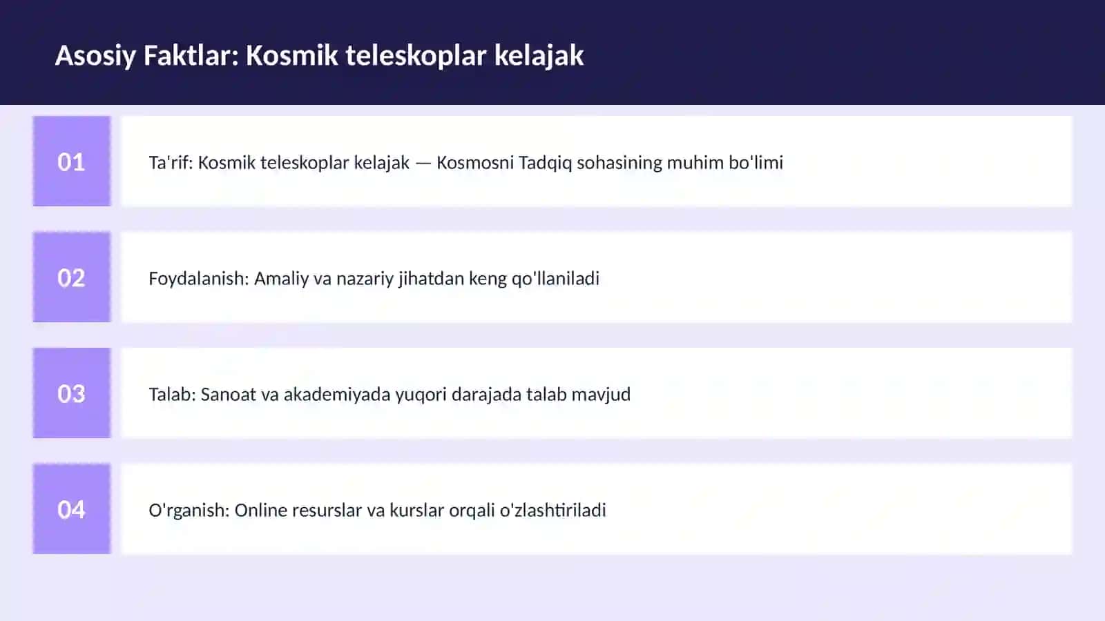 Kosmik teleskoplar kelajak 3