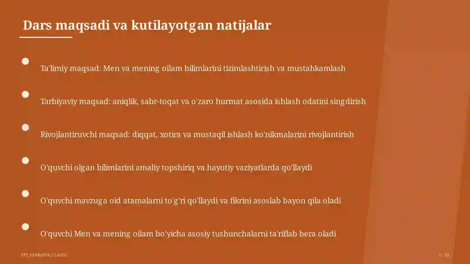Men va mening oilam (1-sinf) 3