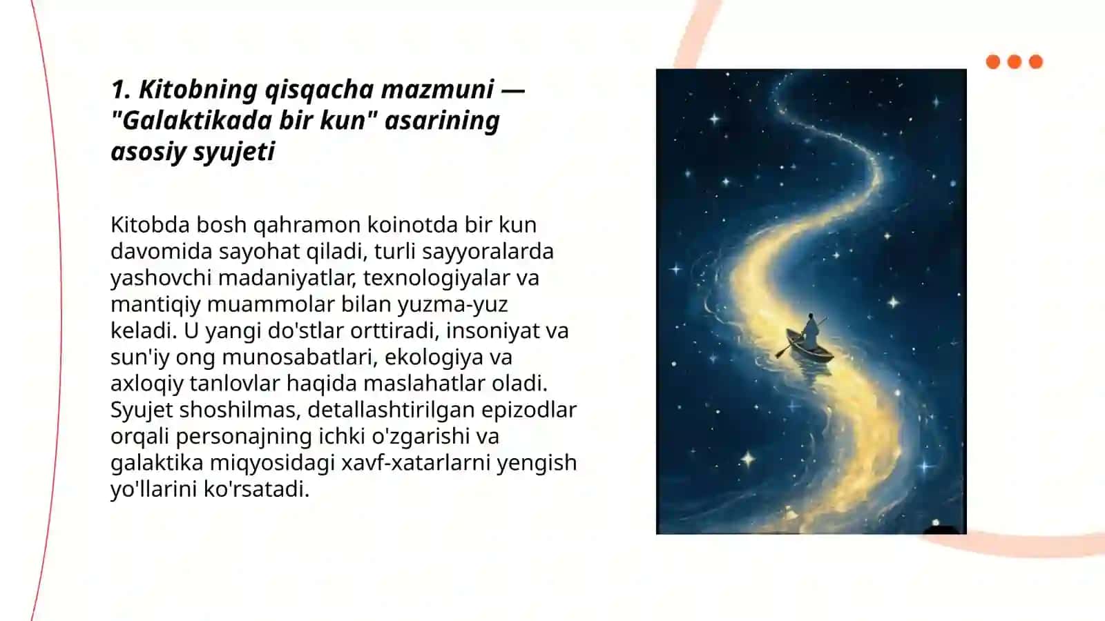 Galaktikada bir kun kitobi 3