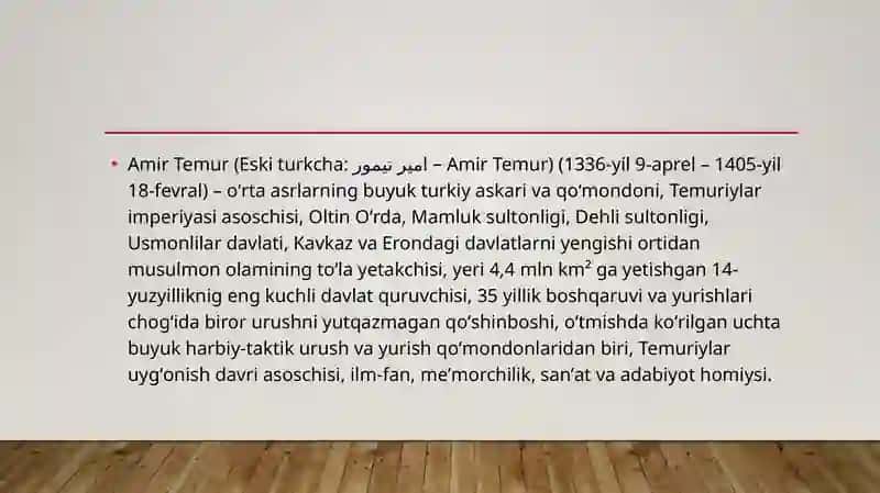 Amir Temur va temuriylar davlati tarixiy geografiyasi 3