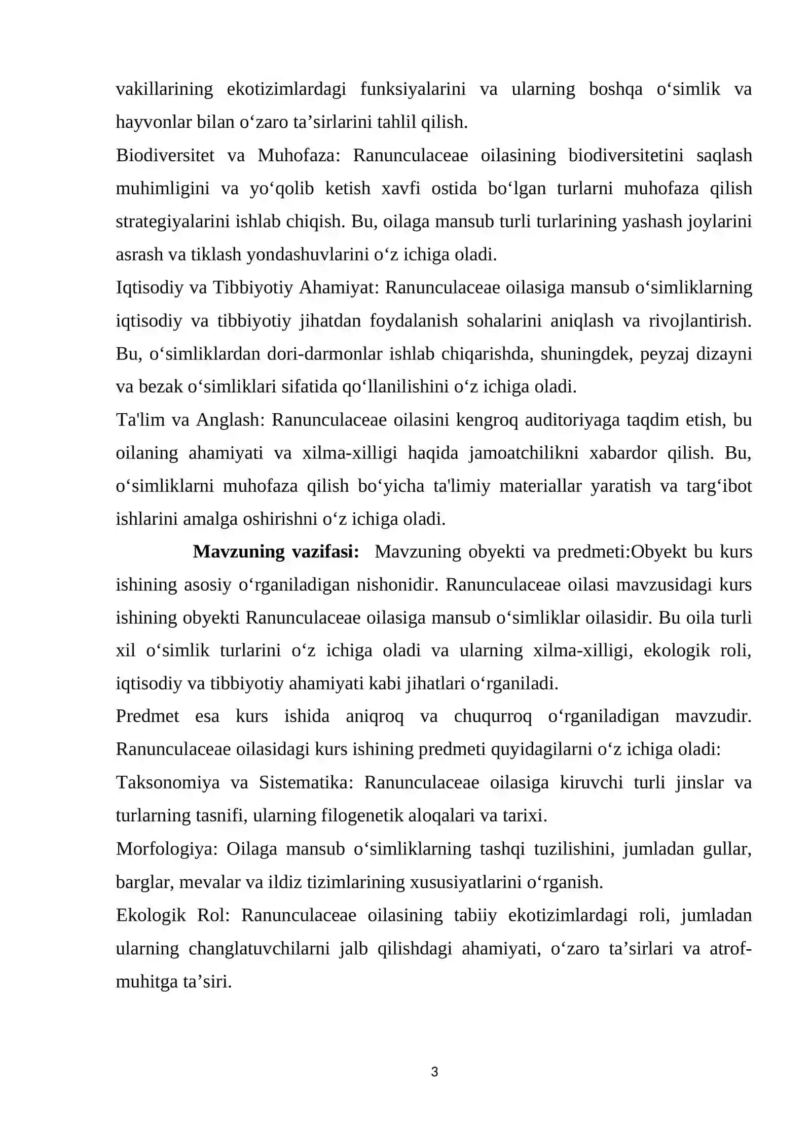 Ayiqtavondoshlar oilasi 3