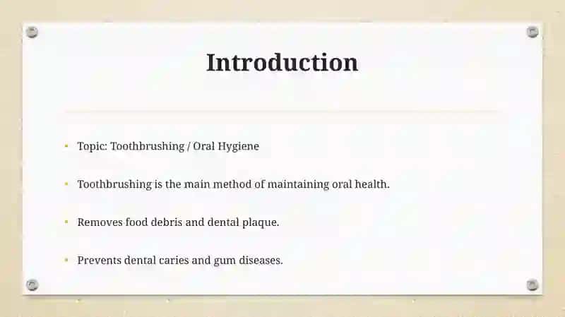 Thema.TOOTBRUSHING (ORAL HYGIENE) 3