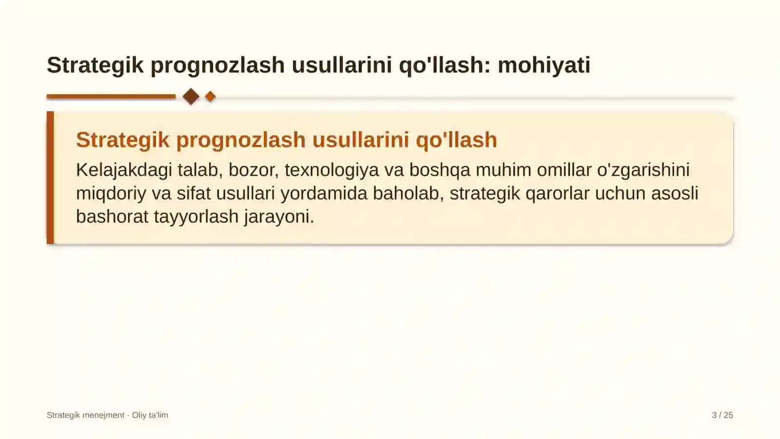 davlat arxivlarida strategik prognozlash usullarini qo'llash 3919 3