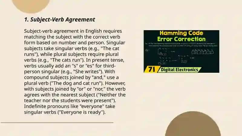 Errors Correction 3