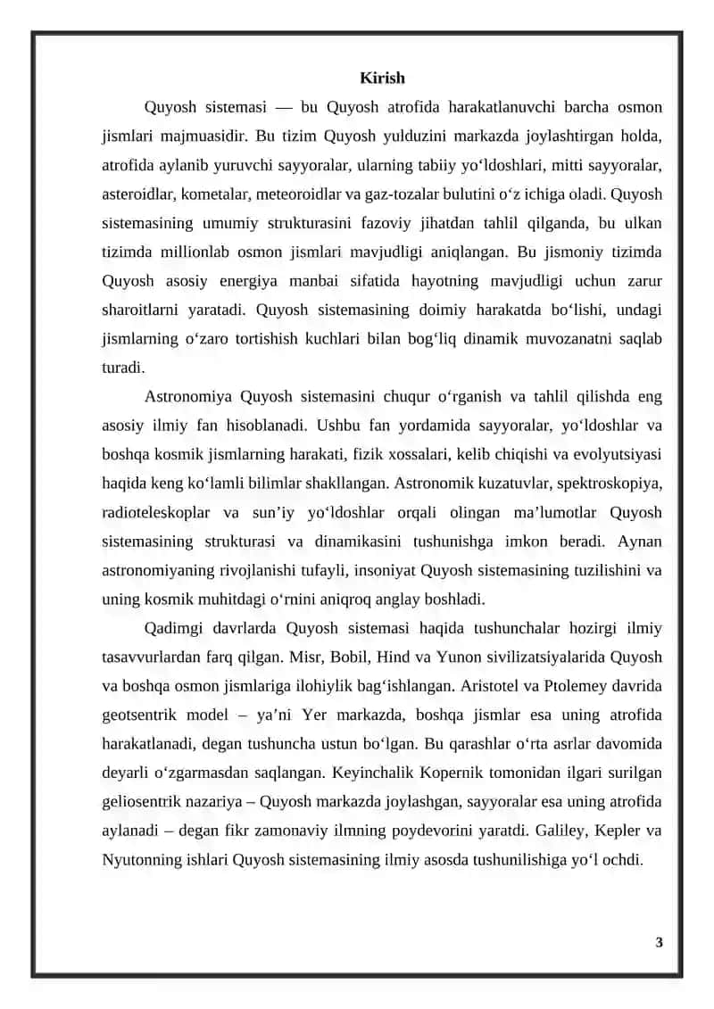 Quyosh sistemasi 3