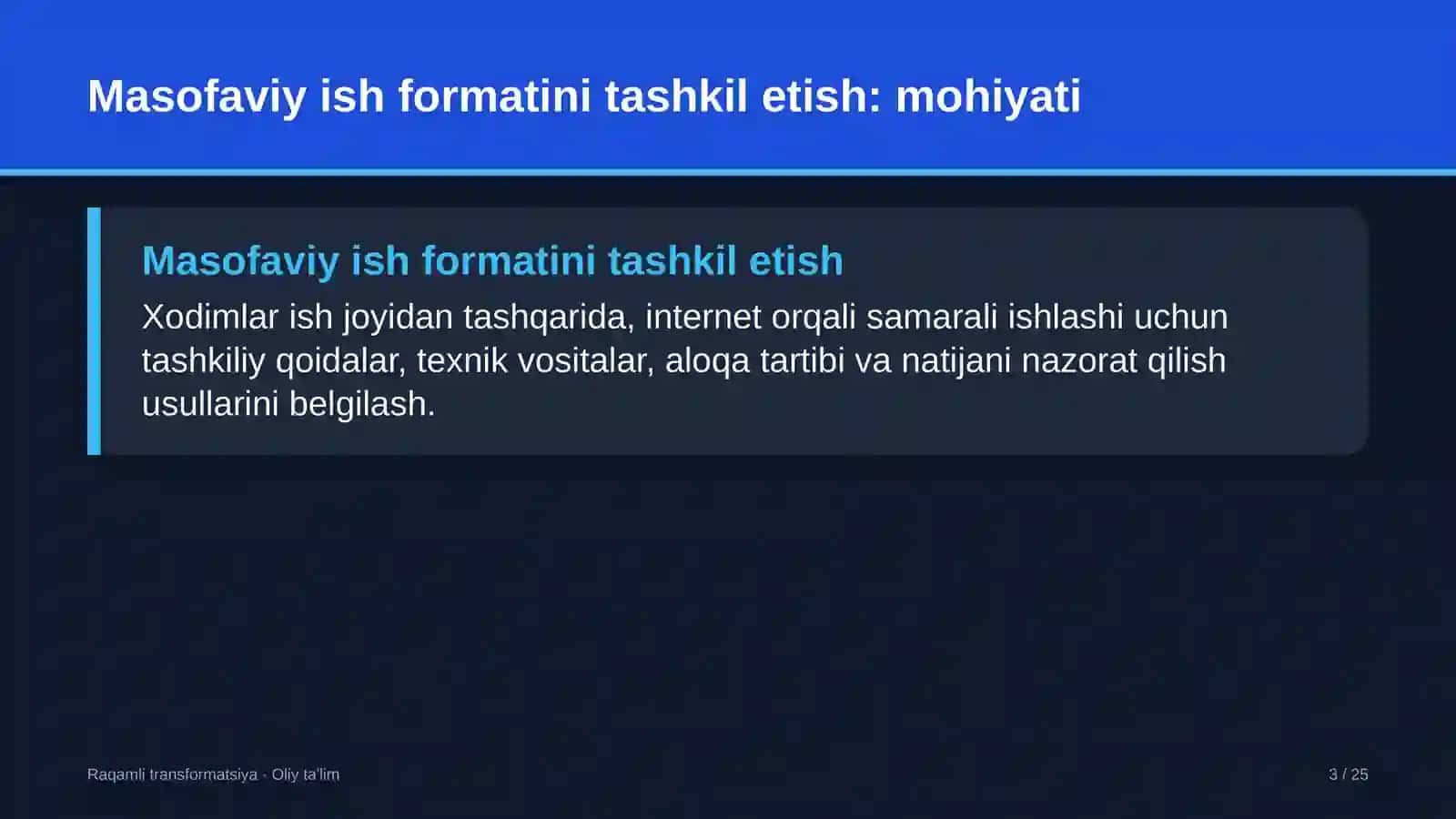 Hokimliklarda masofaviy ish formatini tashkil etish 3