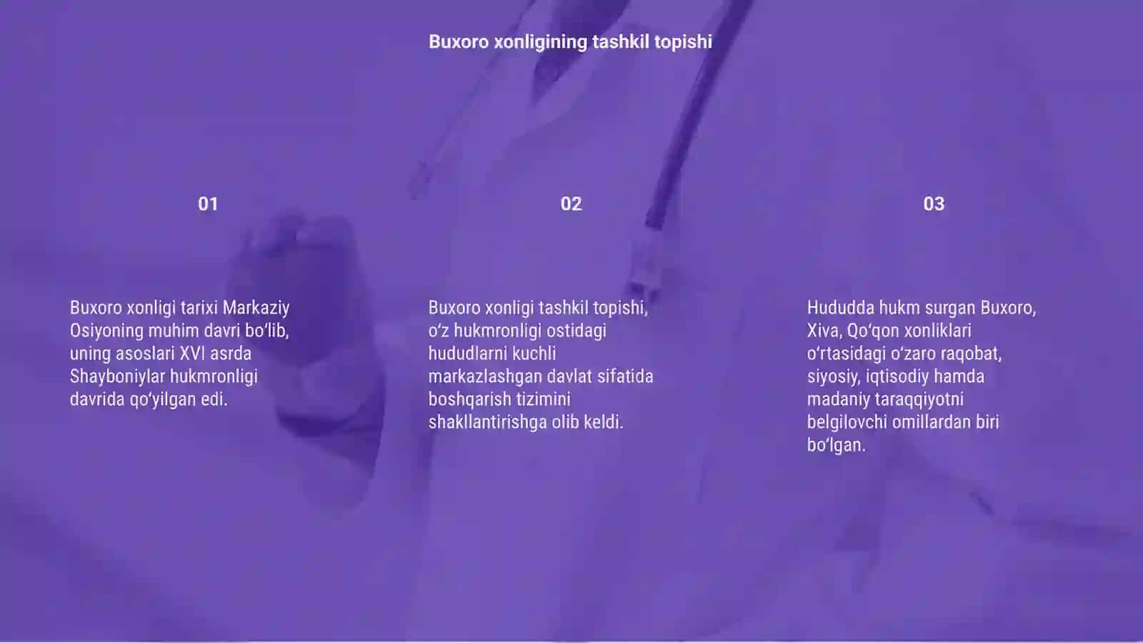 Buxoro Xiva Qoʻqon xonligi 3