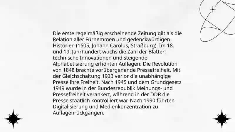 Zeitung und Zeitschrift 3