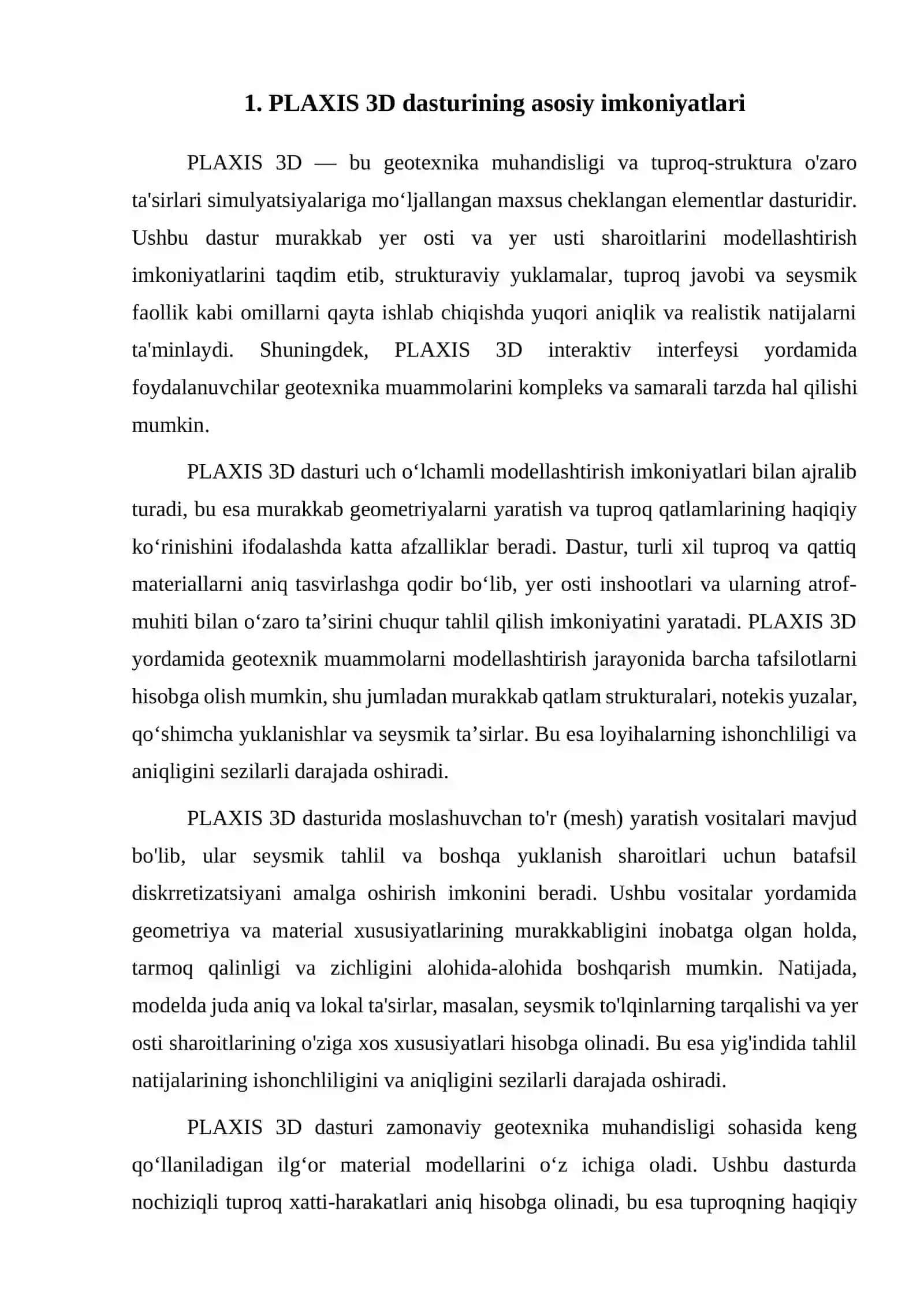 Seysmik tahlil modeli 3