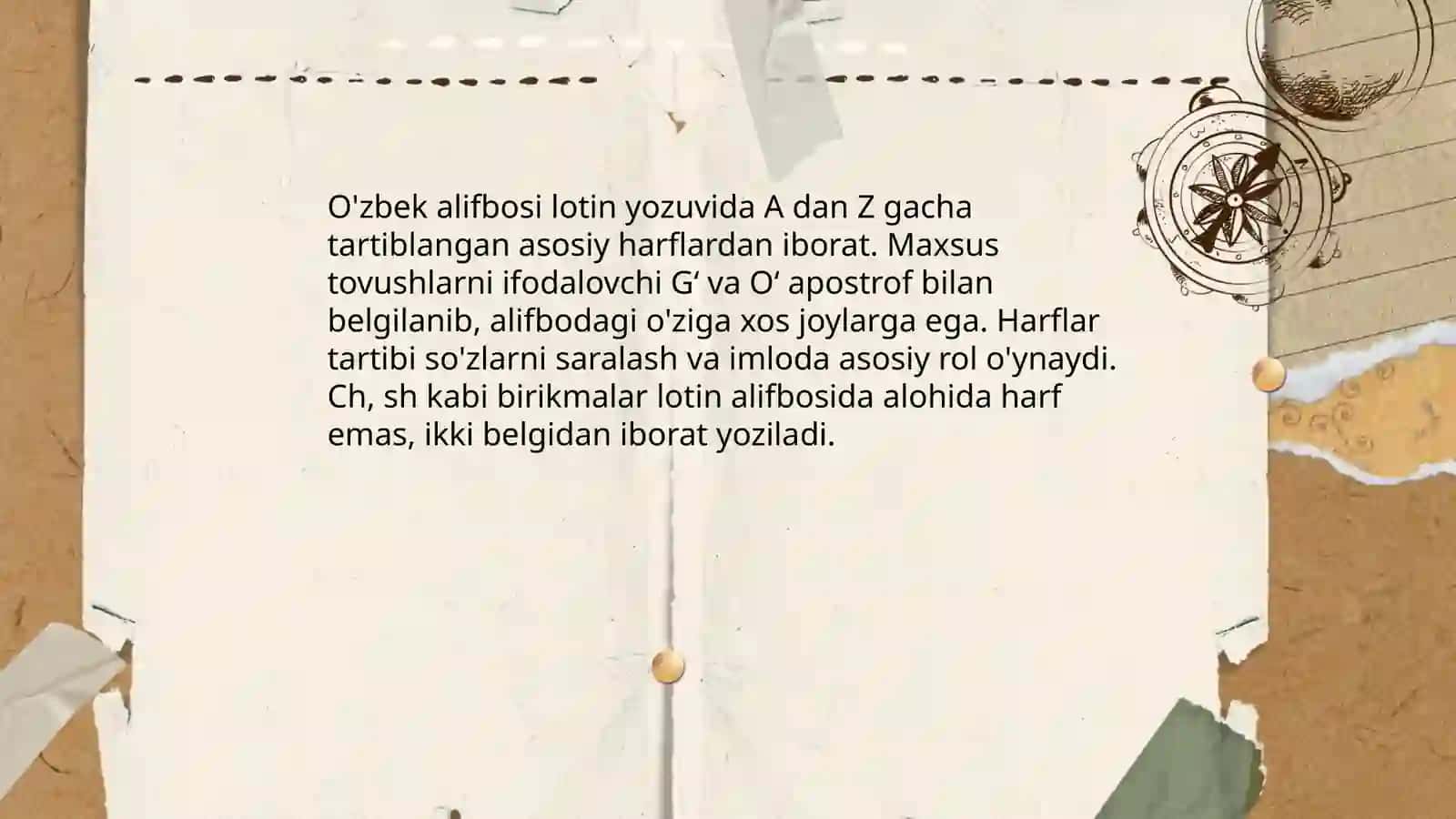O'zbek tilining imlo qoidalari 3