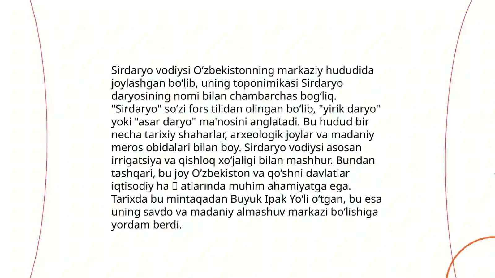 Sirdaryo toponimikasi 3