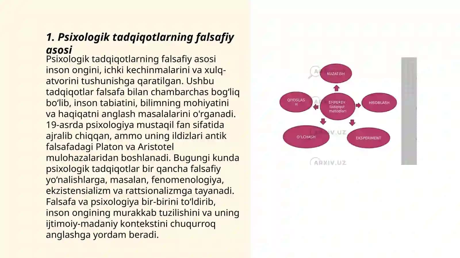 Psixologiya tadqiqot metodlari 3