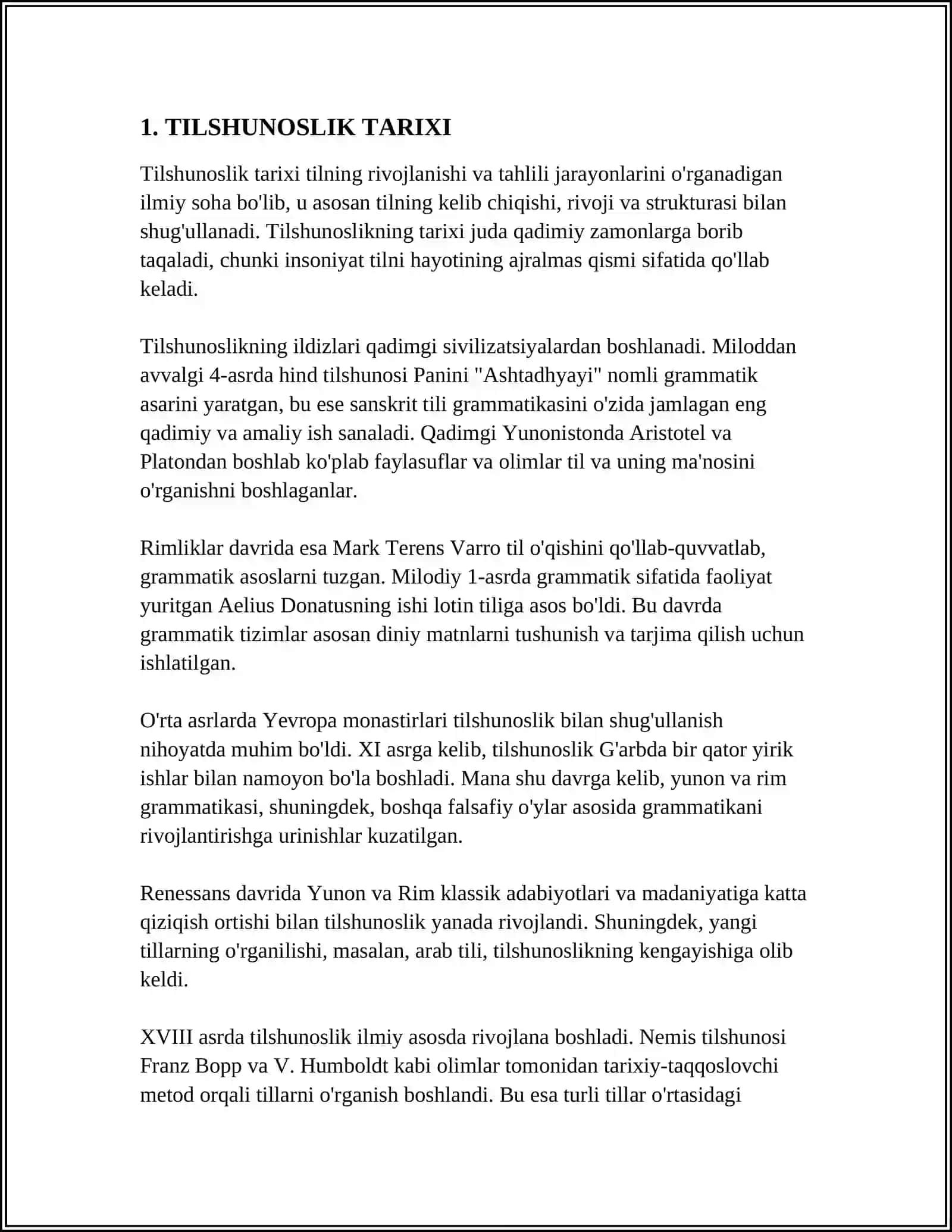 Tilshunoslik tarixi 3
