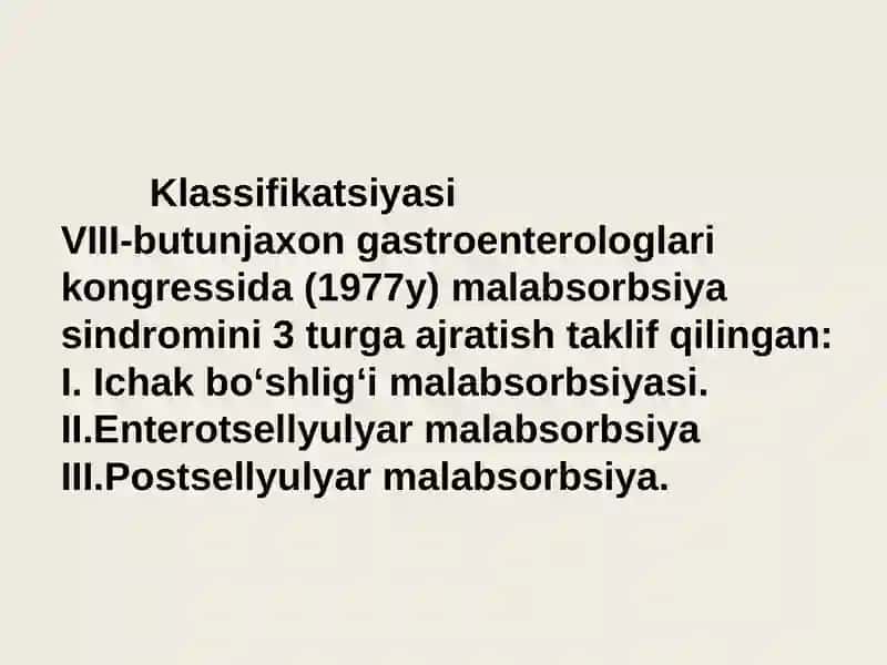 Malabsorbsiya sindromi 3