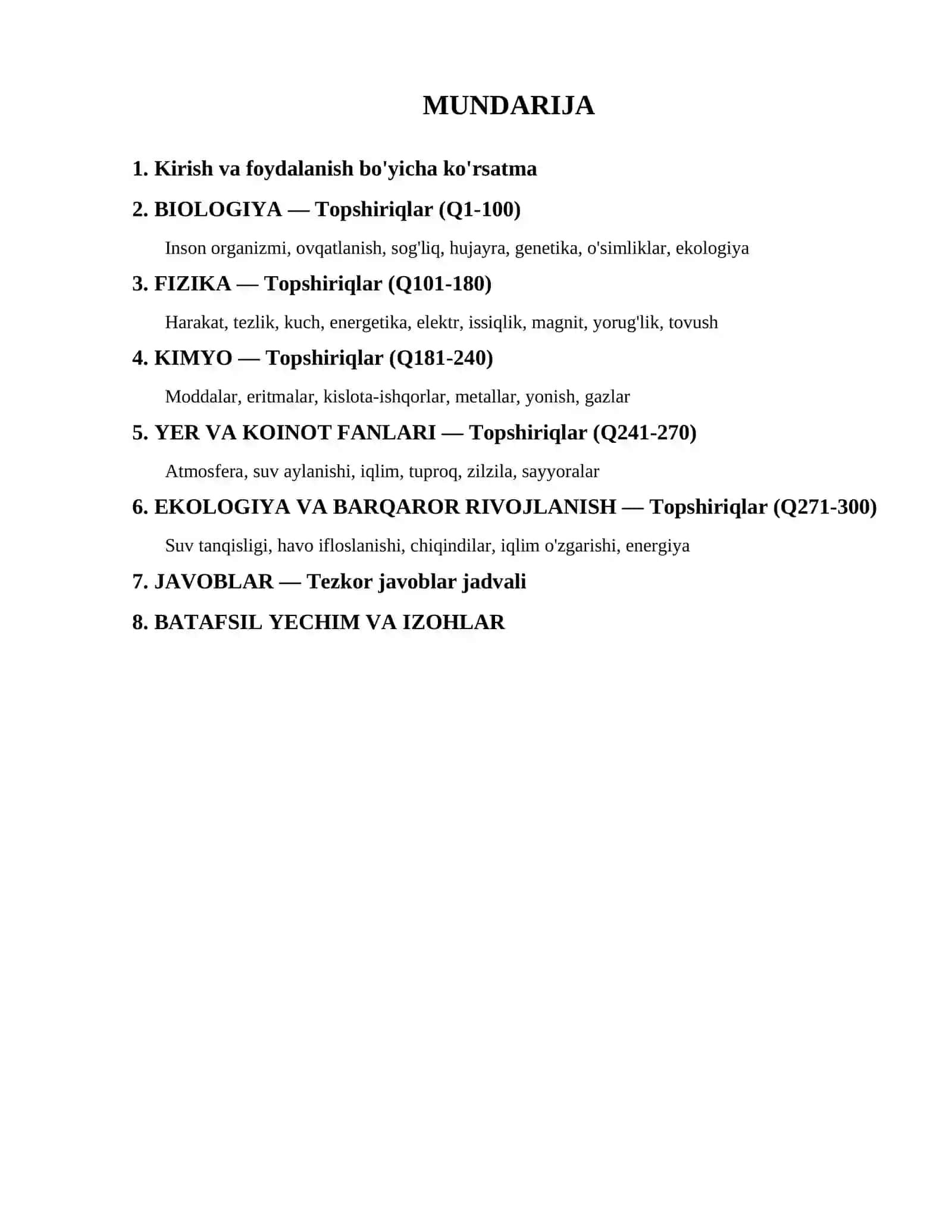2026 malaka testlari 3