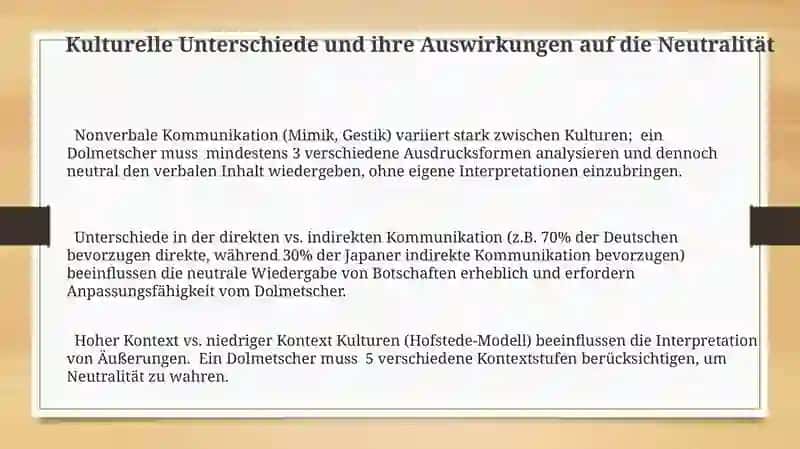 Neutralität beim diplomatischen Dolmetschen 3