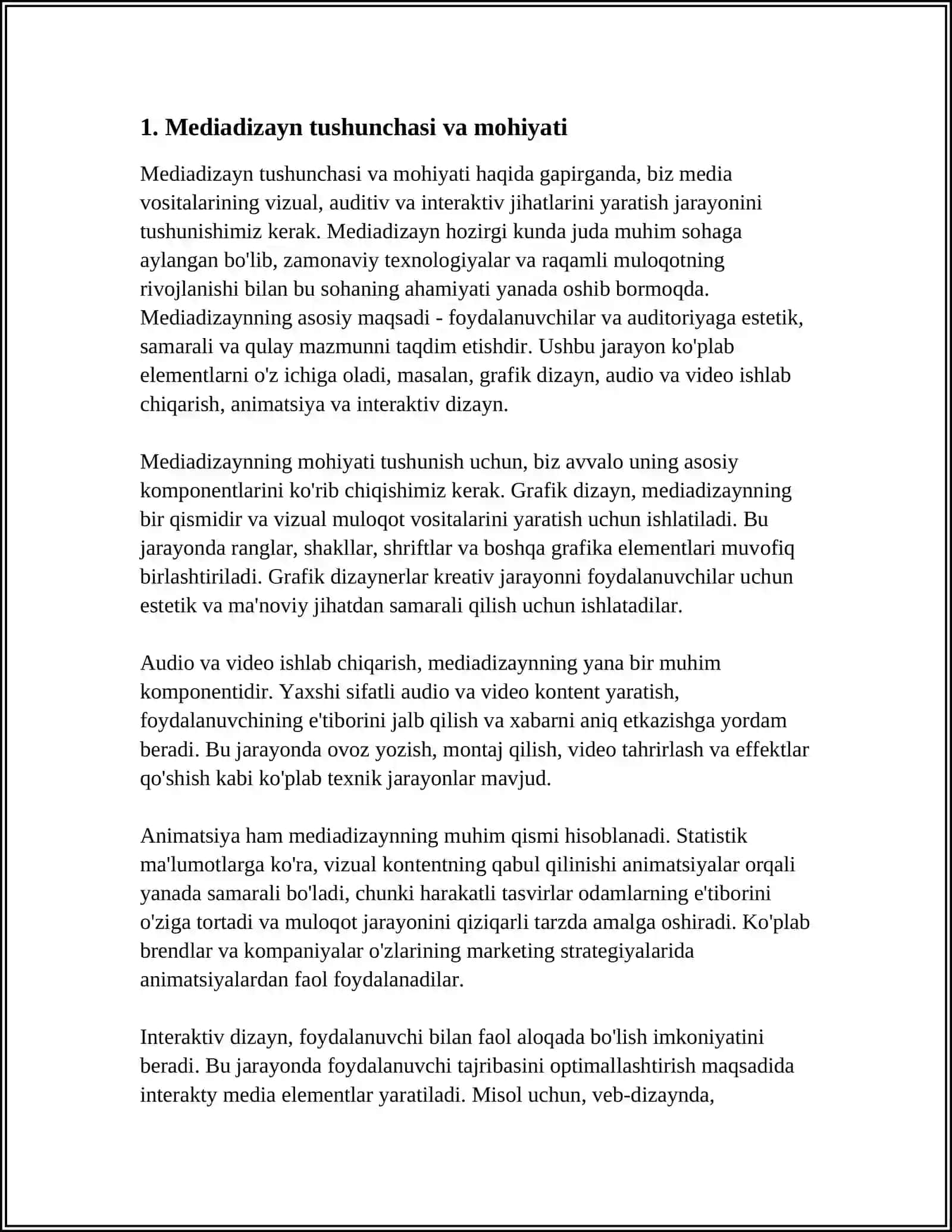MEDIADIZAYN ASOSLARI FANI VA UNING AHAMIYATI 3