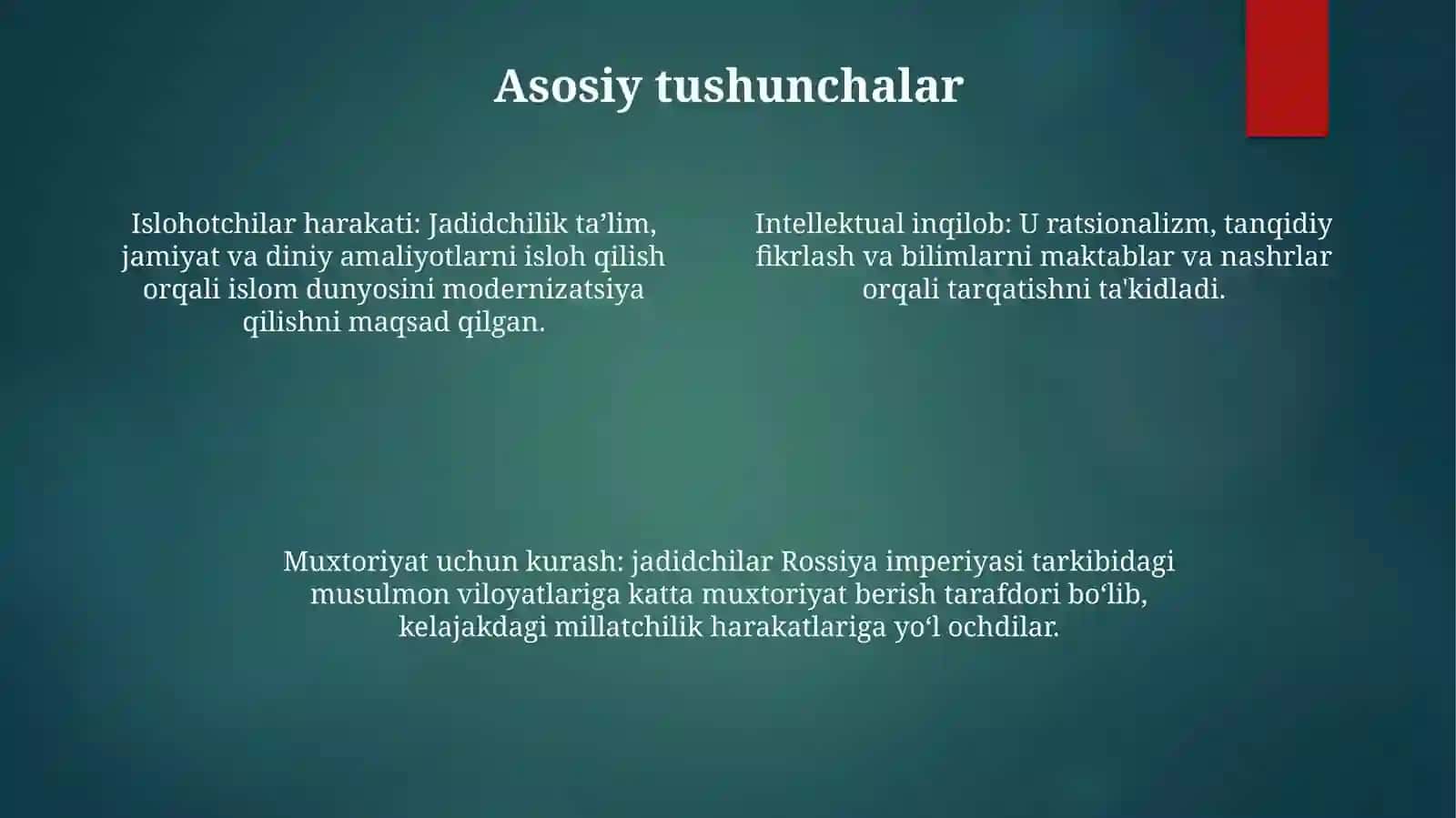 Jadidchilik 3