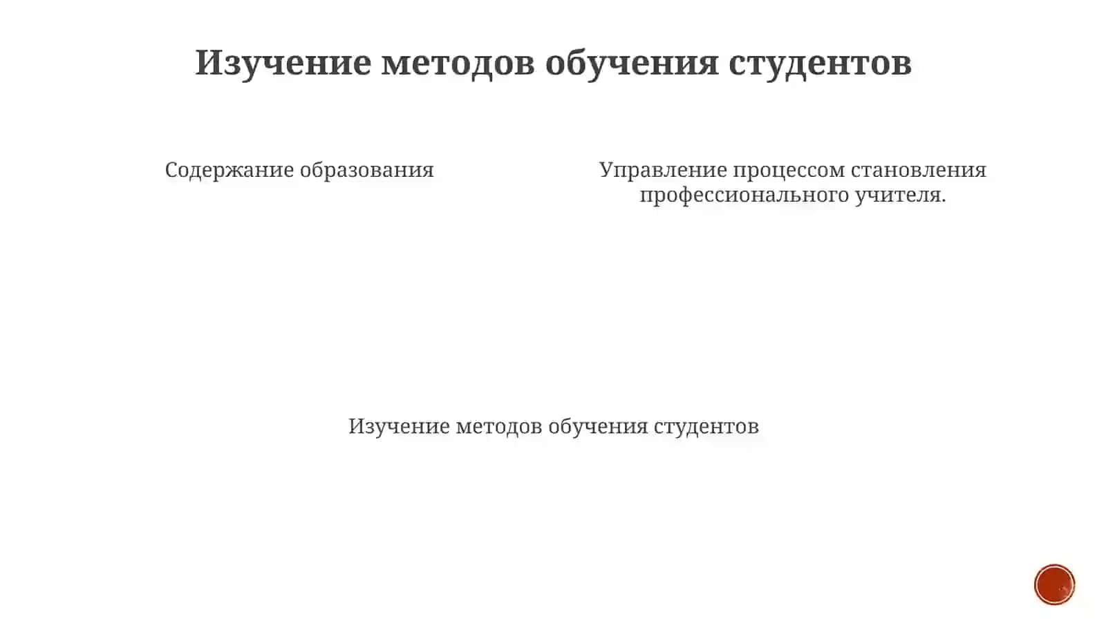 Содержание образования 3