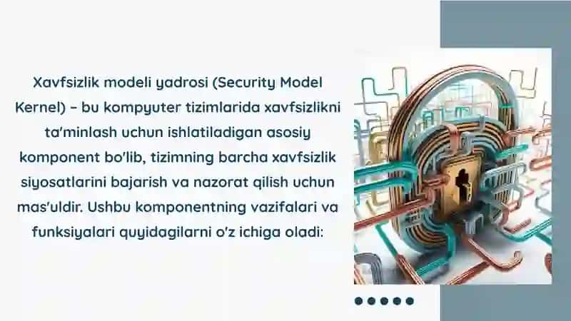 Xavfsizlik modeli yadrosi 3