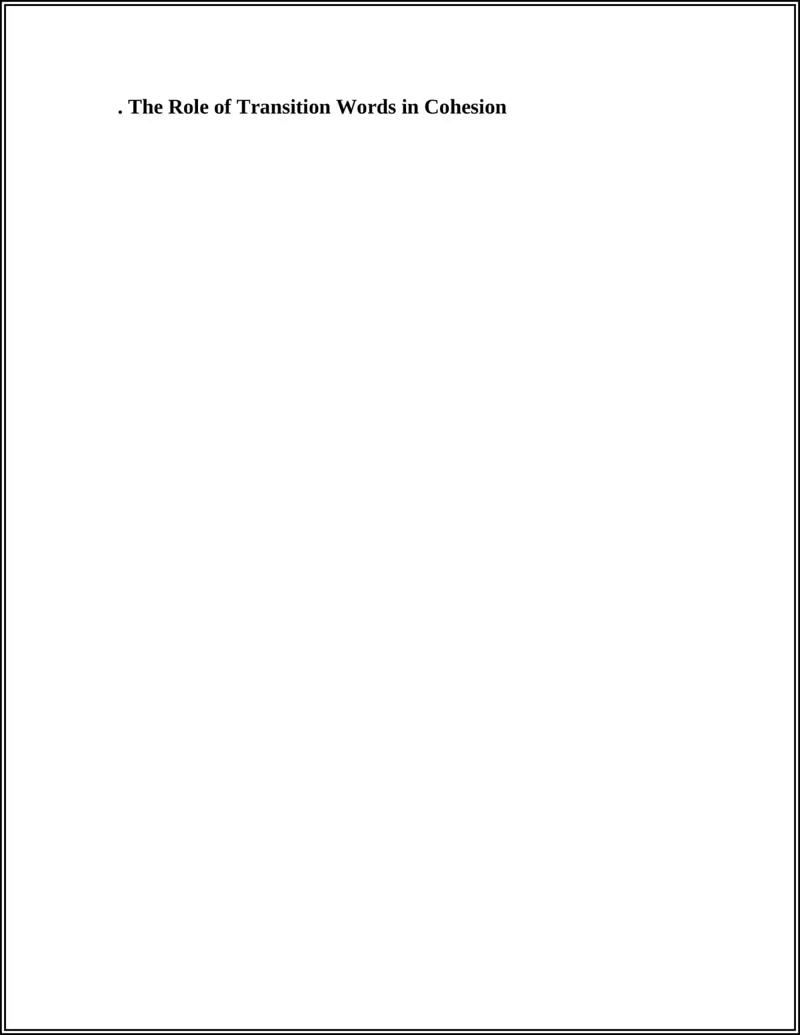 Sentence Structure and Coherence in English Language 3