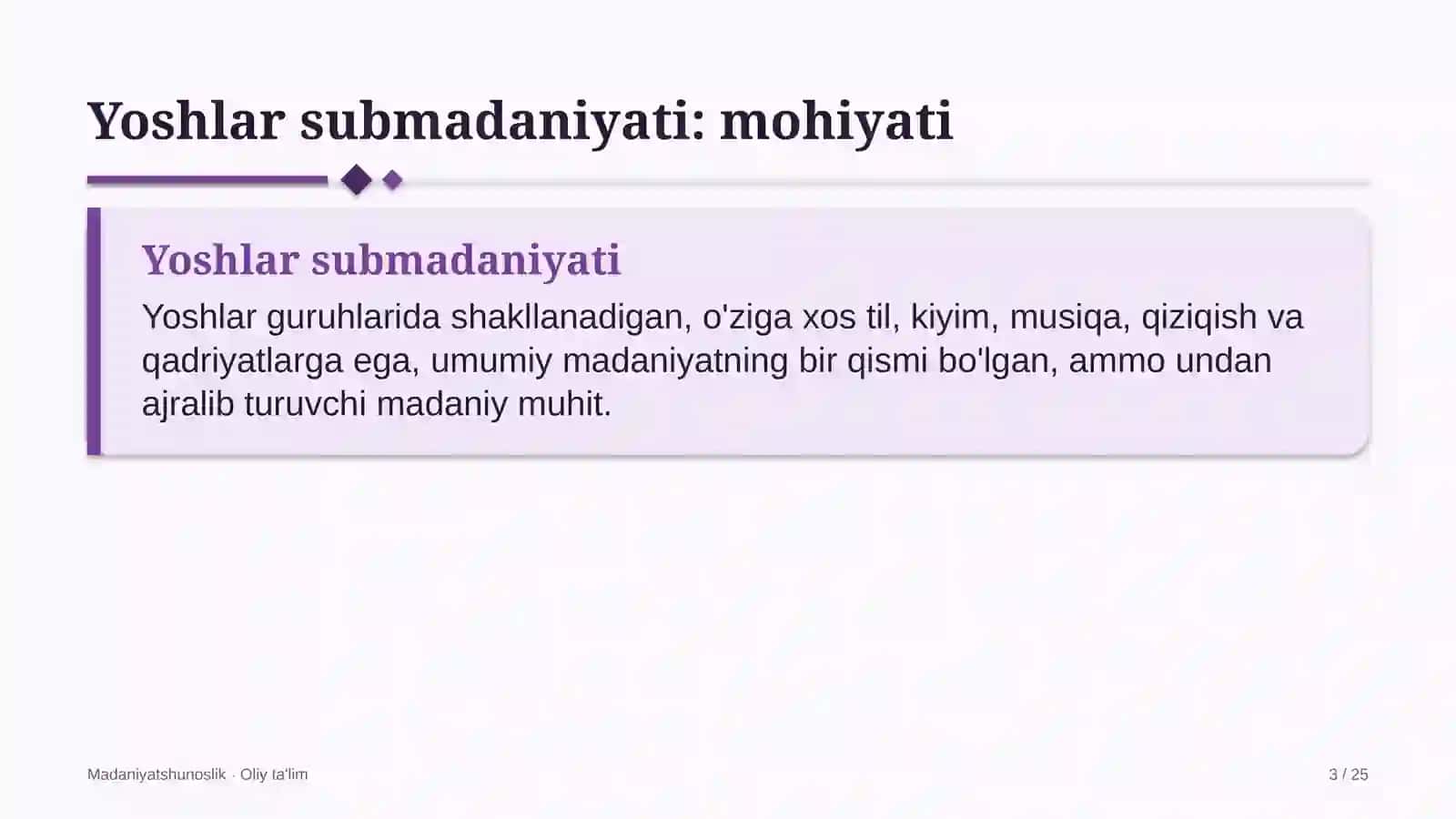 Byudjet tashkilotlarida yoshlar submadaniyati 3