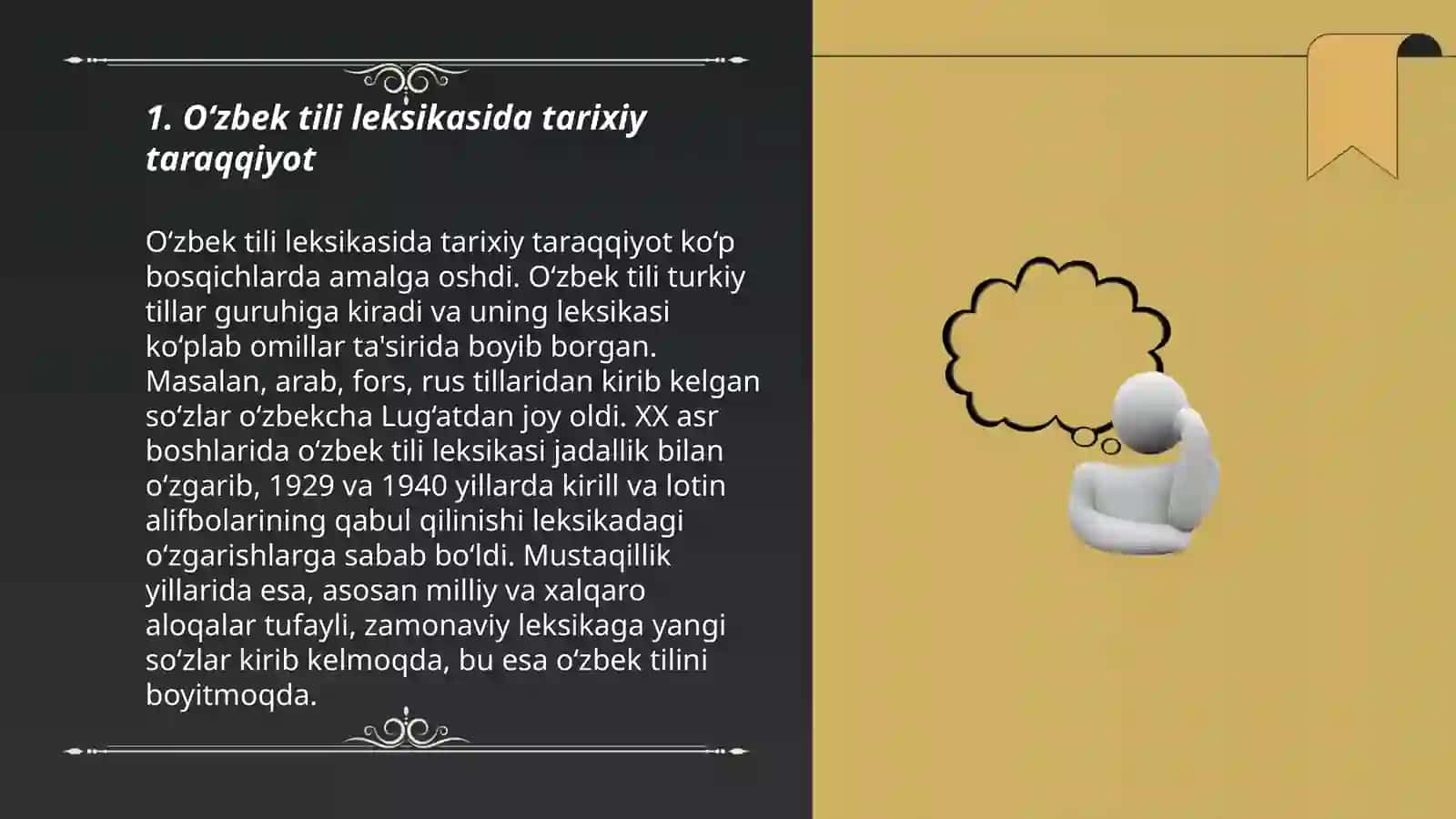 O‘zbek tili leksikasining boyish manbalari 3