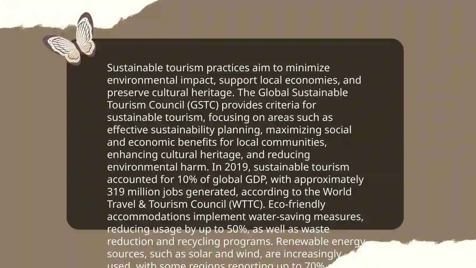 Sustainable Tourism Practices 3