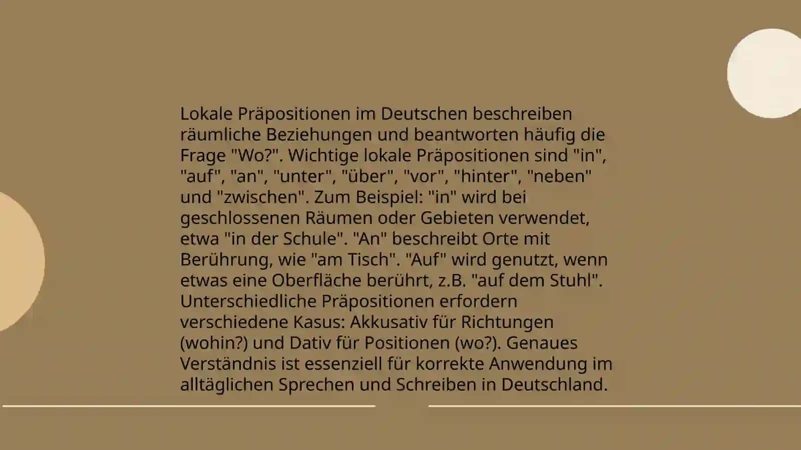 Präpositionen 3