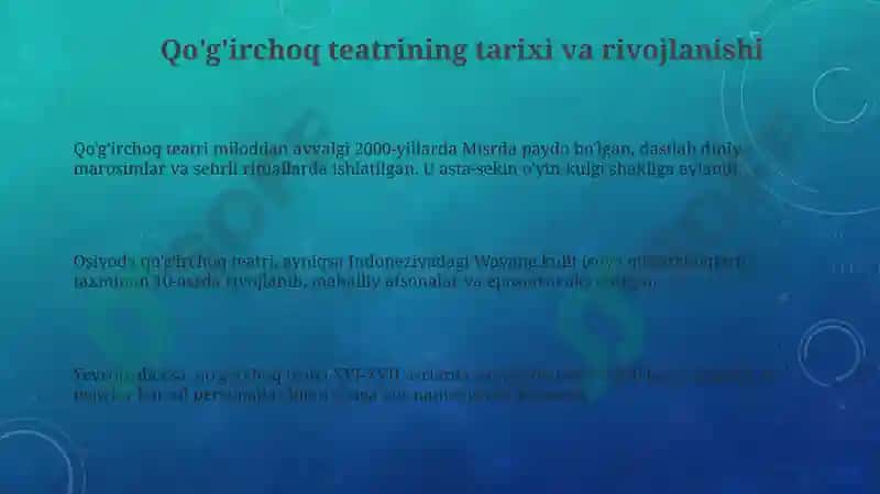 Qo'g'irchoq teatri 3