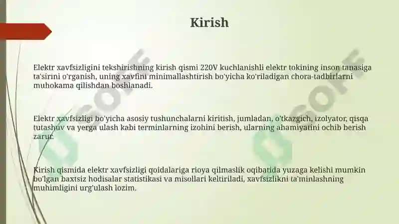 Elektr xavfsizlik tekshirish 3
