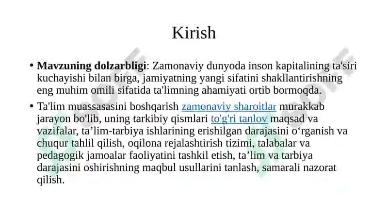 TA’LIM MUASSASASI VA TA’LIM SIFATINI BOSHQARISH JARAYONLARINI TIZIMLI REJALASHTIRISH 3