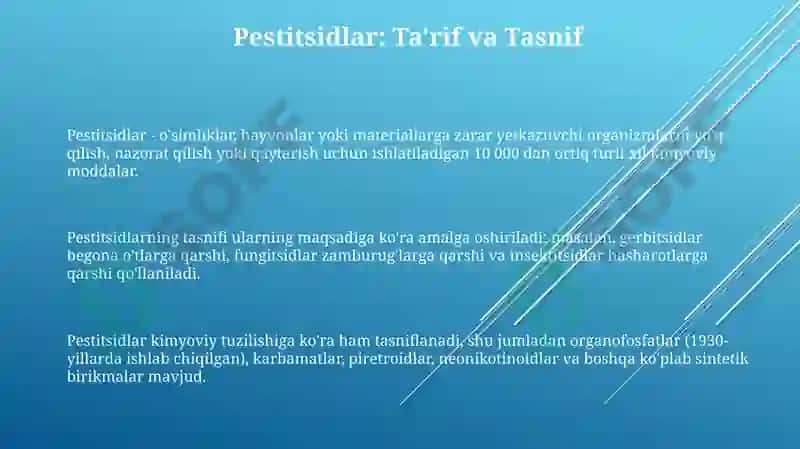 Pestitsidlar 3