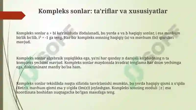 Amaliy matematika 3