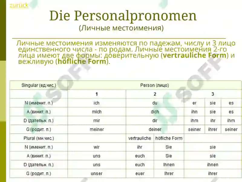 Das Pronomen 3