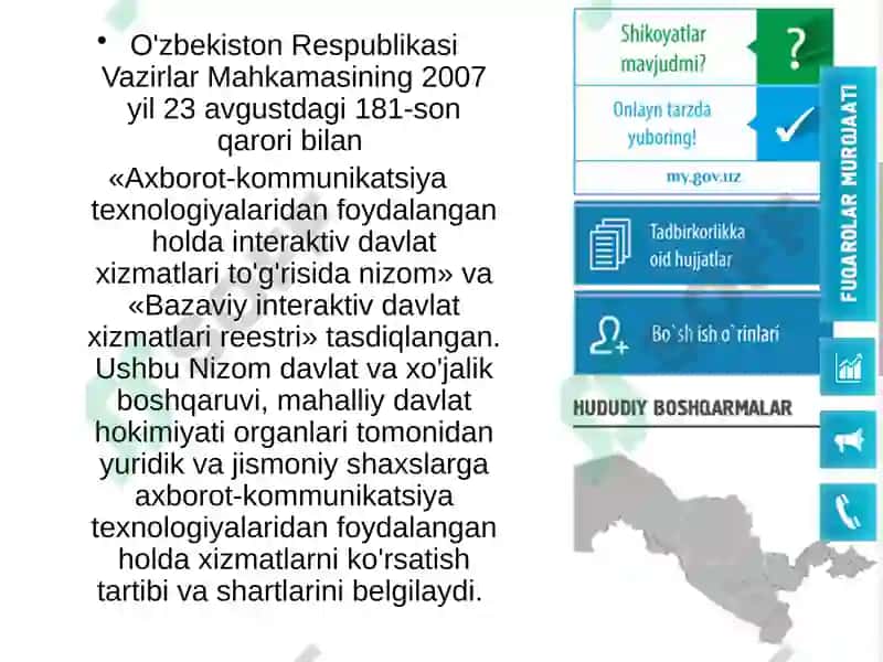 Interaktiv xizmatlar 3