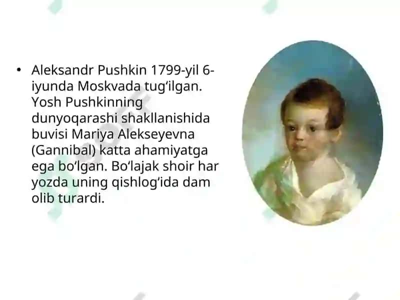 Aleksandr Sergeyevich Pushkin 3