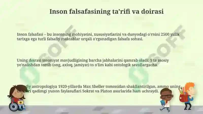 Insonfalsafasi(Falsafiyantropologiya) 3
