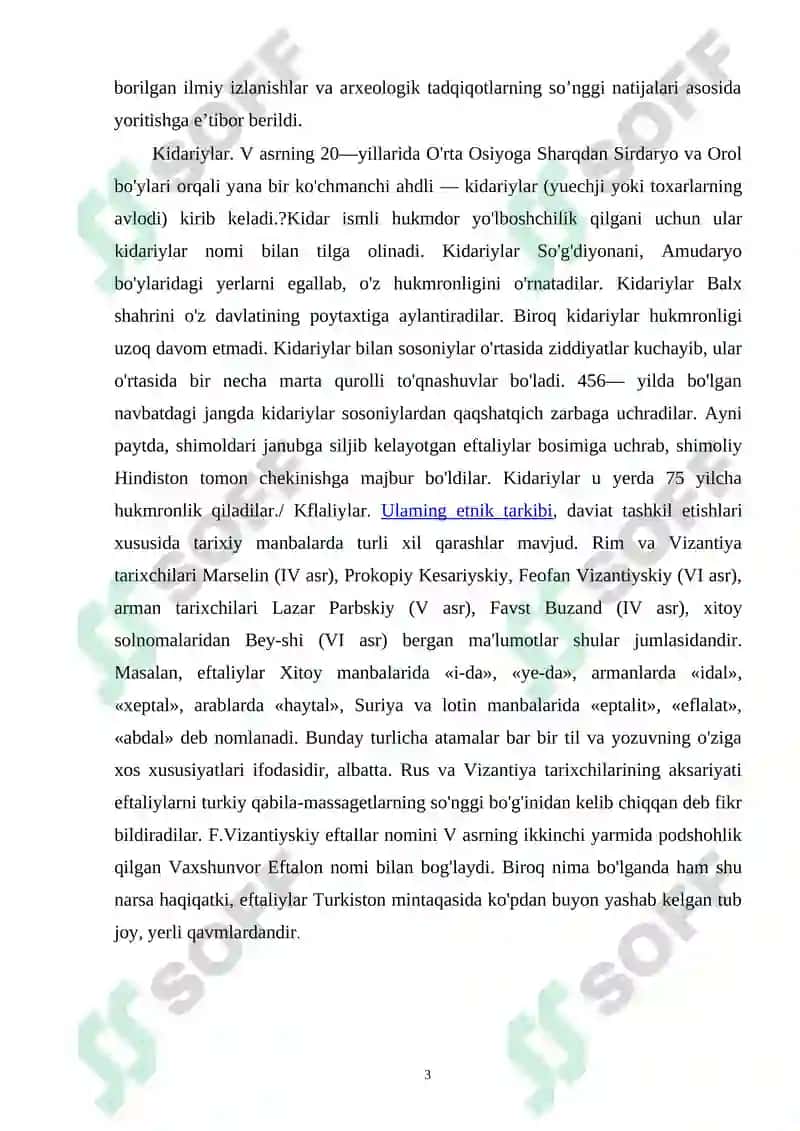 EFTALIYLAR DAVLATI 3