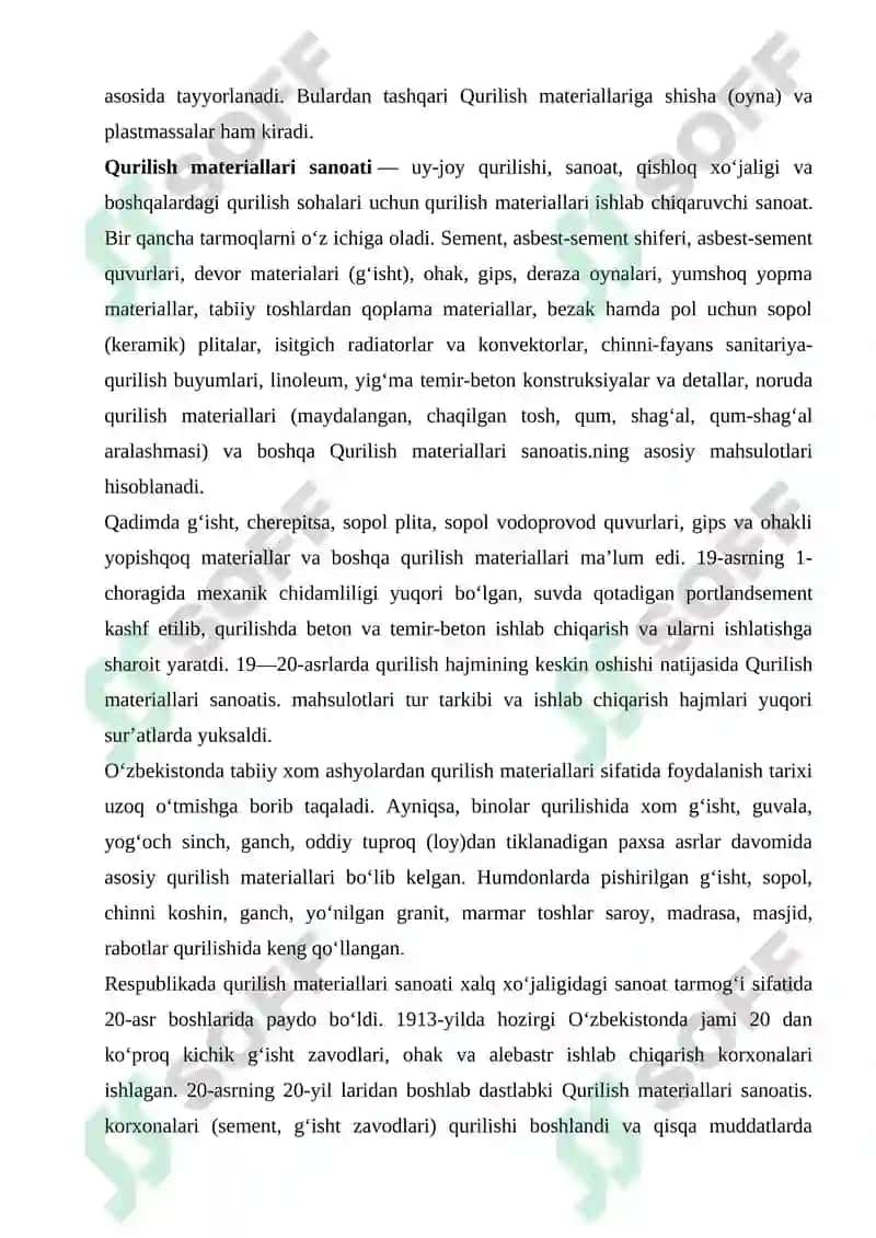 Qurilish materiallari 3