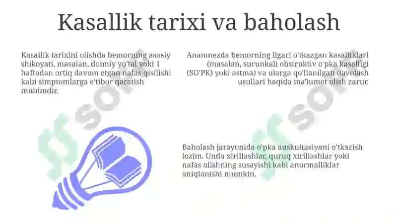 Nafas tizimi kasalliklari bilan kasallangan Amaliy bemorlarni parvarishi 3