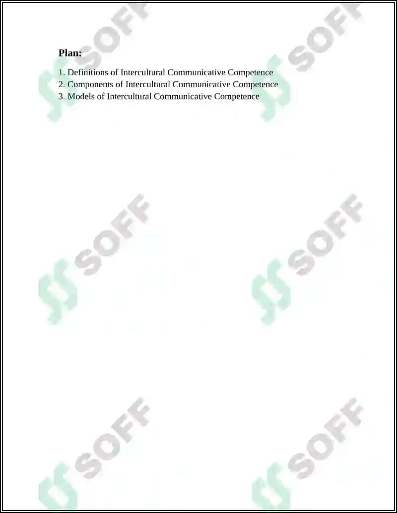 ASSESSING INTERCULTURAL COMMUNICATIVE COMPETENCE 3