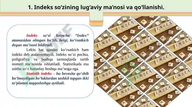 Iqtisodiy indekslar 3